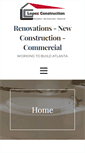 Mobile Screenshot of lopezconstructioninc.com
